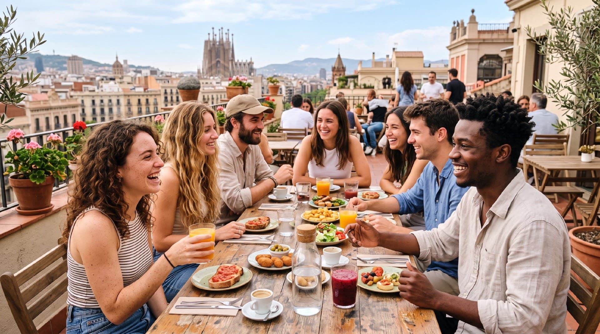 Balanced travel itinerary with enough time for rest, sightseeing and spontaneous activities